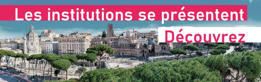 Bannière institutions